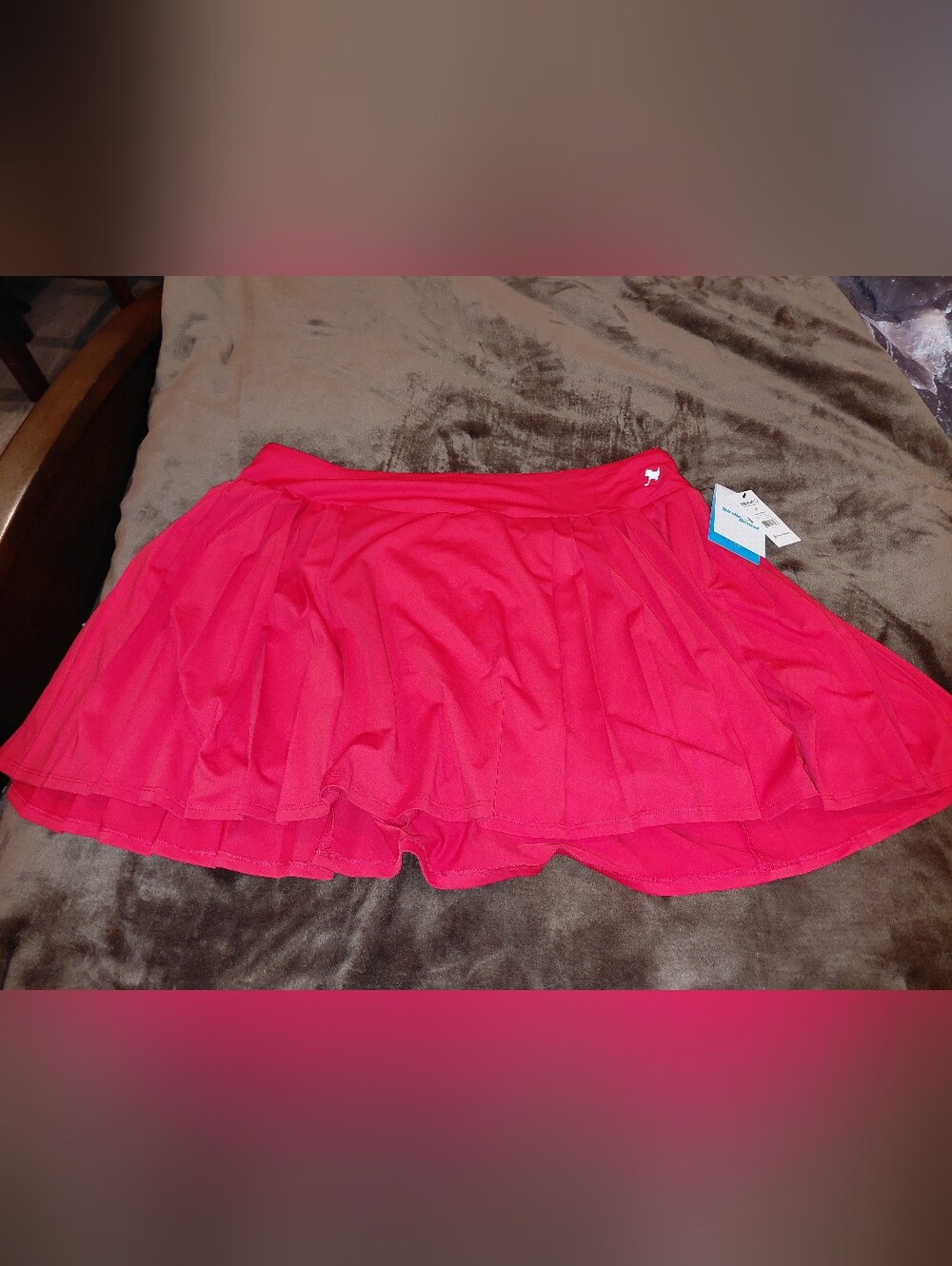 Birdies Hot Pink Circle Skater Skirt